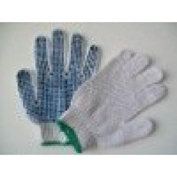 Sunnyhope blue pvc punktierte Handschuhe